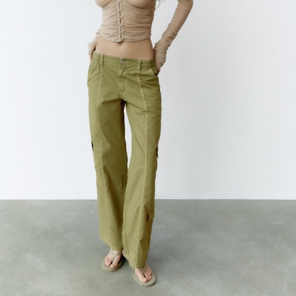 Zara Parachute Pants - Picture 1 of 2